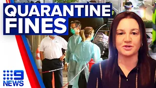 Victorian taxpayers to pay for hotel quarantine fines | Coronavirus | 9 News Australia