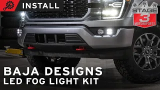 Baja Designs Squadron LED Kit with SAE Fog Lights for 2021-2023 F-150