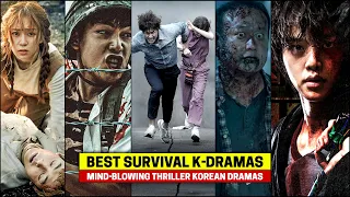 7 Mind-Blowing Survival Thriller Korean Dramas To Binge-Watch