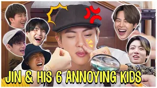 BTS Jin And His 6 Annoying Little Children