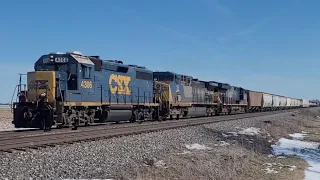 CSX GP39-2 4306 Leading M637 2/04/23