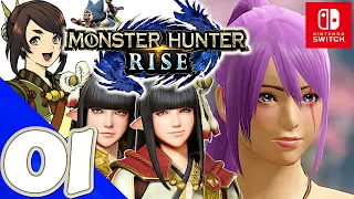 Monster Hunter Rise [Switch] | Gameplay Walkthrough Part 1 Prologue | No Commentary