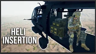 SQUAD MARKSMAN INSERTED BY HELICOPTER - Squad v16 40v40 Gameplay