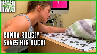 Ronda Rousey Saves Her Duck | Browsey Acres