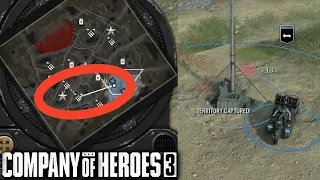 The best way to capture territory in Company of Heroes 3