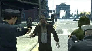 Забавные моменты в GTA 4 (2)