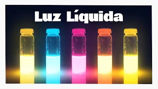 How to make LIQUID LIGHT - Chemiluminiscence reactions