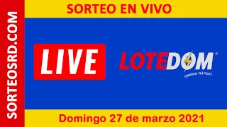 LOTEDOM EN VIVO │ Sábado 27 de marzo 2021 – 2:55 PM