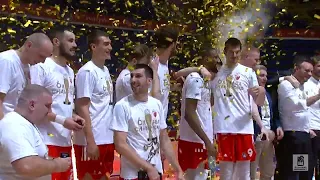 The 2021/22 AdmiralBet ABA League champions - Crvena zvezda mts