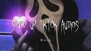 1 hour sped up tiktok audios ️2023 😖😩