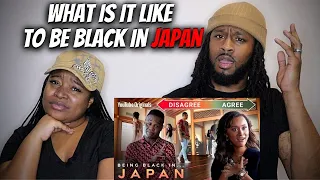 🇯🇵 American Couple Reacts "What Is It Like To Be Black In Japan? | SPECTRUM: Being Black in Asia"