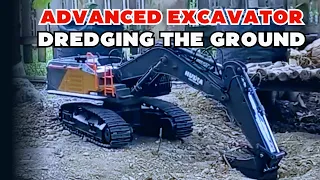 Super Sophisticated Excavators are Dredging the Land to Make Channels #super #dredging #rc