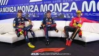 Post Race Press Conference Italian Grand Prix