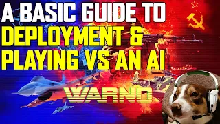 Basic defensive deployment and playing vs the AI guide - WARNO
