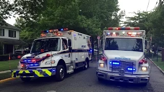 Teaneck Ambulance Compilation #1 (AIR HORN, POWERCALL, Q-SIREN) HAPPY 4TH OF JULY