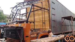 Ashok leyland 2518 Cabin n container fabrication