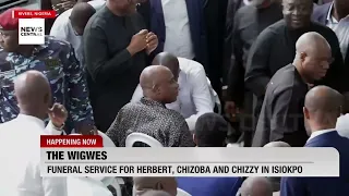 Funeral Service for Herbert, Chizoba, & Chizi Wigwe in Isiokpo Rivers State