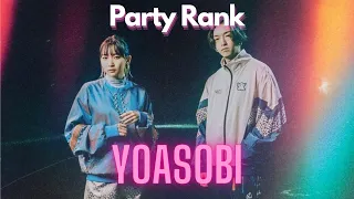 [Party Rank] YOASOBI Songs Chart