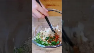 enoki mushrooms salad