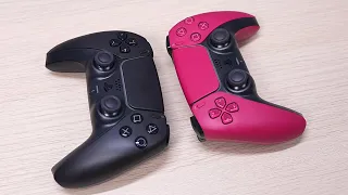 DualSense Cosmic Red & Midnight Black Unboxing & Hands On! | PS5 Controller
