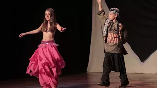 3° Festival Dança do Ventre Magia do Oriente SP - Dança Infantil de Casal