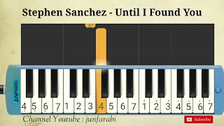 Stephen Sanchez | Until I Found You | not pianika easy