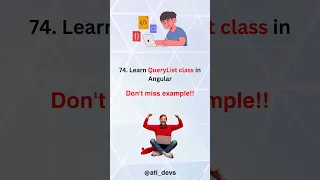 What is  QueryList class in Angular? #shorts #angular #interview