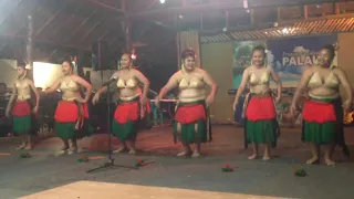 Traditional dance in Palau