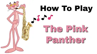 How to Play The Pink Panther on Sax (+ FREE BACKING TRACKS & FINGER CHARTS) #11