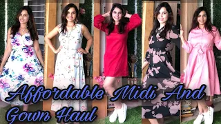 Midi And Gown Under 600Rs || Amazon Product Review || TrendzyMayuri
