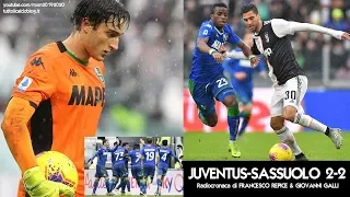 JUVENTUS-SASSUOLO 2-2 - Radiocronaca di Francesco Repice e Giovanni Galli (1/12/2019) da Rai Radio 1