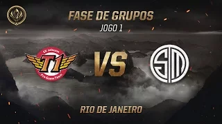 SKT T1 x TSM (Fase de Grupos - Jogo 1 - Dia 2) - MSI 2017