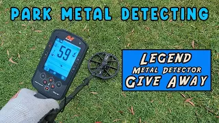 Park Metal Detecting | Nokta Legend Metal Detector GAW