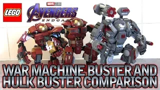 LEGO War Machine Buster & HulkBuster Comparison | Avengers Endgame