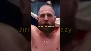 Jiri Is Crazy and Fun 🤪🤯😱Luke Rockhold #shorts