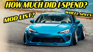 What Does It Cost To Build A Widebody FRS/BRZ?