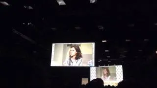 Orphan Black's Tatiana Maslany at EW's SDCC 2014 Women who Kick Ass panel