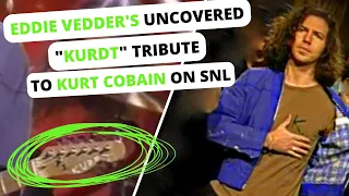 Eddie Vedder's Uncovered (KURDT) Tribute To Kurt Cobain on Saturday Night Live | REDUX