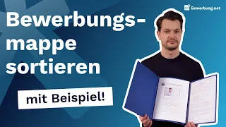 Bewerbungsmappe einsortieren - So machst du es richtig!