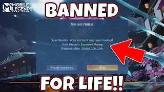 3 Ways to Get Banned in Mobile Legends