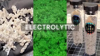 Electrolysis: Silver Crystal Harvested from an Electrolytic Silver Cell.