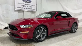 Rapid Red 2022 Ford Mustang GT California Special Review - MacPhee Ford