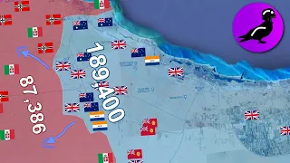 Second Battle of El Alamein in 45 seconds using Google Earth