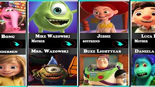 Pixar Heroes And Their Families