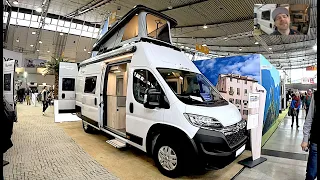 Clever Vans Flex RV Camper Van Citroen Jumper new model walkaround and interior K0997