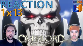 AINZ SHOWS HIS TRUE POWER!! | Overlord 1x13 "Player vs Non Player Character" | REACTION