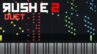 Rush E 2 but it's ACTUALLY PLAYABLE (4-hands duet arrangement)