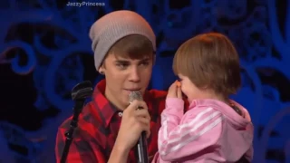 Jazmyn Bieber singing Baby - Justin Bieber (2011/2015/2017)