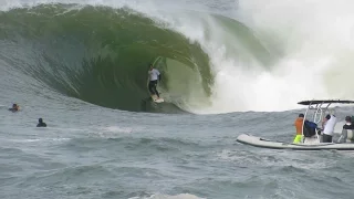 Surfers at Cape Solander - By Cora Bezemer