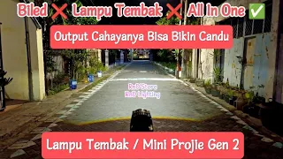 Cut Off Sudah Sempurna Cahaya Tetap Mewah !! Riview Lampu Tembak Biled Generasi 2